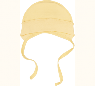 Детская шапочка для новорожденных ШП 45 Бемби интерлок светло-желтый