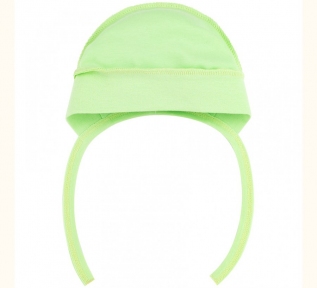 Детская шапочка для новорожденных ШП 45 Бемби интерлок зеленый