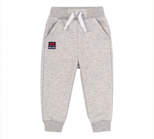 Дитячі спортивні штани для хлопчика ШР 692 Бембі сірий-меланж