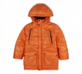 Детская зимняя куртка на мальчика КТ 309 Бемби оранжевый