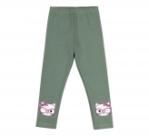 Дитячі штани (лосини) для дівчинки ШР 267 ТМ Бембі інтерлок хакі