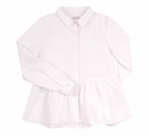 Дитяча блузка на дівчинку РБ 145 Бембі білий