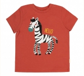 Дитяча футболка на хлопчика ФБ 691 Бембі супрем помаранчевий