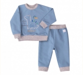 Детский костюм для новорожденных КС 675 Бемби голубой