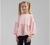 Детская футболка для девочки ФБ 864 Бемби светло-розовый