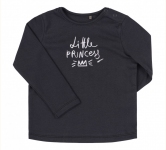 Дитяча футболка на дівчинку ФБ 877 Бембі чорний