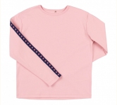 Детская футболка на девочку ФБ 879 Бемби розовый