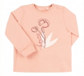 Дитяча футболка для дівчинки ФБ 917 Бембі абрикосовий