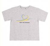 Детская футболка универсальная ФБ 931 Бемби серый-меланж