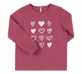 Дитяча футболка для дівчинки ФБ 963 Бембі рожевий