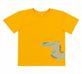 Дитяча футболка на хлопчика ФБ 975 Бембі охра