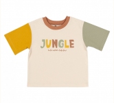 Детская футболка на мальчика ФБ 977 Бемби молочно-разноцветный