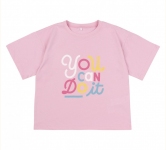 Детская футболка на девочку ФТ 8 Бемби светло-розовый