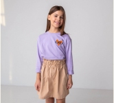 Детская юбка для девочки ЮБ 113 Бемби бежевый