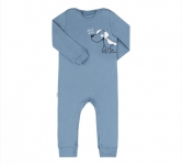 Детский комбинезон для новорожденных КБ 201 Бемби голубой