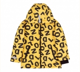 Детская осенняя куртка для мальчика КТ 246 Бемби желтый-рисунок
