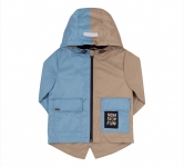 Дитяча весняна куртка КТ 253 Бембі блакитно-сірий