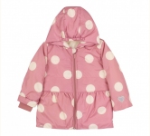 Детская осенняя куртка КТ 261 Бемби розовый-рисунок