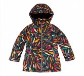 Детская зимняя куртка универсальная КТ 274 Бемби разноцветный-рисунок