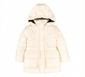 Детская зимняя куртка для девочки КТ 294 Бемби молочный