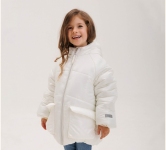 Детская зимняя куртка для девочки КТ 304 Бемби молочный