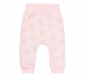 Дитячі штани для новонароджених ШР 779 Бембі світло-рожевий-сірий