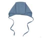 Дитячий чепчик для новонароджених (в упаковці 5 шт) ШП 2 Бембі байка блакитний-малюнок хлопчик
