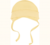 Дитяча шапочка для новонароджених ШП 45 Бембі інтерлок світло-жовтий
