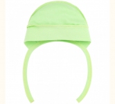 Дитяча шапочка для новонароджених ШП 45 Бембі інтерлок зелений
