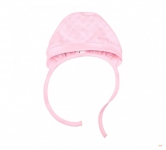 Детская шапочка для девочки ШП 67 Бемби рибана розовый