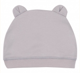 Дитяча шапочка для новонароджених ШП 76 Бембі інтерлок сірий