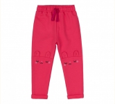 Дитячі штани для новонароджених ШР 610 Бембі трикотаж малиновий