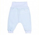 Детские брюки для новорожденных ШР 685 Бемби интерлок светло-голубой