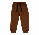 Детские штаны для мальчика ШР 690 Бемби коричневый