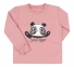 Детская пижама универсальная ПЖ 55 Бемби розовый-серый-узор