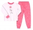 Дитяча піжама універсальна ПЖ 53 Бембі білий-рожевий-малюнок