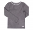 Дитяча термо футболка з довгим рукавом ФБ 723 Бембі рібана чорний-сірий-малюнок