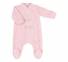 Дитячий комбінезон чоловічок з довгим рукавом для новонароджених КБ 105 Бембі світло-рожевий-малюнок