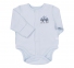 Боди с длинным рукавом для новорожденных БД 202 Бемби светло-голубой (A0F)
