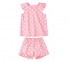 Детская летняя пижама ПЖ 48 Бемби розовый-молочный-рисунок