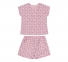 Детская летняя пижама для девочки ПЖ 50 Бемби розовый-рисунок