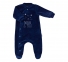 Дитячий комбінезон чоловічок з довгим рукавом для новонароджених КБ 105 Бембі синій-малюнок