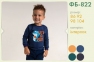 Детская футболка на мальчика ФБ 822 Бемби интерлок синий