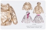 Детская осенняя куртка на девочку КТ 226 Бемби плащевка + утеплитель + флис