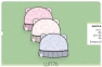 Детская шапочка для новорожденных ШП 76 Бемби, интерлок