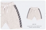 Детские шорты на мальчика ШР 591 Бемби трикотаж трибленд меланж-серый