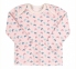 Детская футболка для новорожденных ФБ 826 Бемби рибана розовый-рисунок девочка