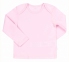 Детская футболка для новорожденных ФБ 826 Бемби рибана светло-розовый