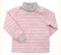 Детский гольф в полоску для девочки ГФ 2 Бемби шардоне-интерлок розовый
