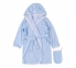 Детский комплект халат и мочалка КП 256 Бемби махра голубой